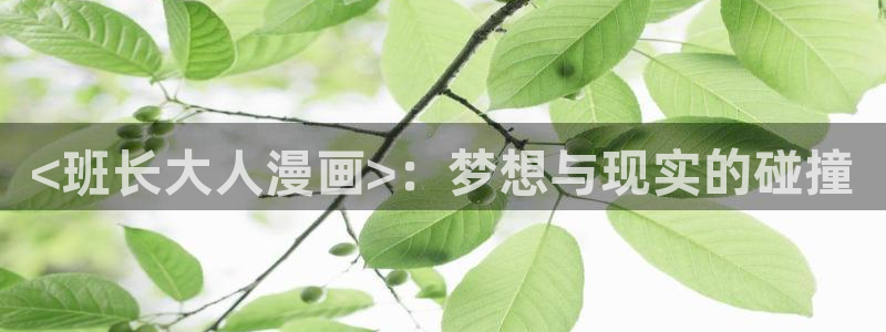 搜漫蛙：<班长大人漫画>：梦想与现实的碰撞